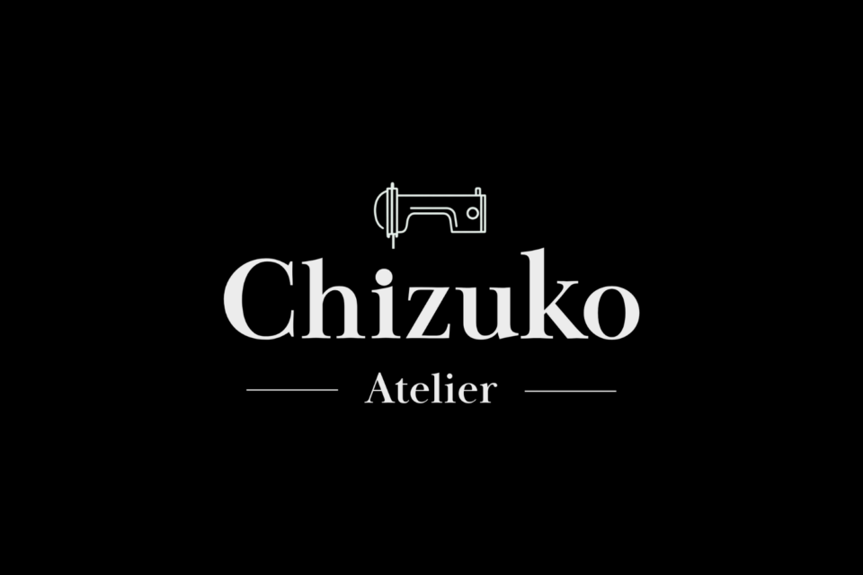 Atelier Chizuko (アトリエ・チズコ)のロゴ（横長）